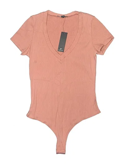 Pre-owned Lulus Bodysuit In Pink