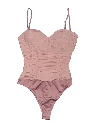 Pre-owned Lulus Bodysuit In Pink