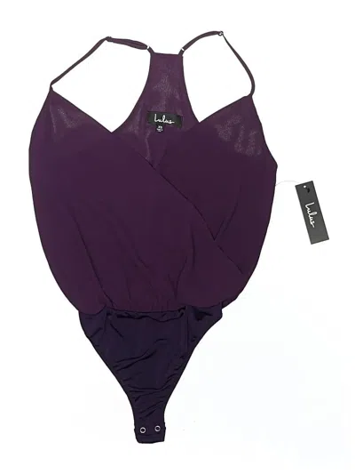 Pre-owned Lulus Bodysuit In Purple