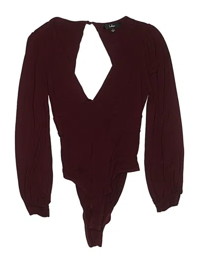 Pre-owned Lulus Bodysuit In Purple
