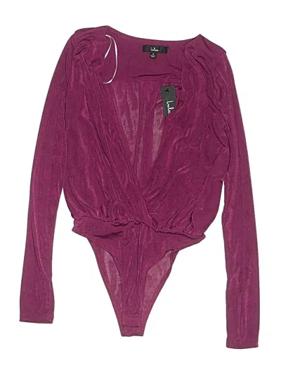 Pre-owned Lulus Bodysuit In Purple