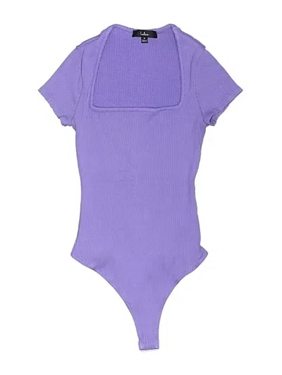 Pre-owned Lulus Bodysuit In Purple
