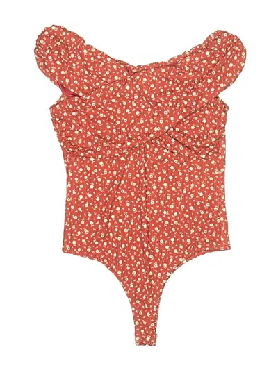 Pre-owned Lulus Bodysuit In Red