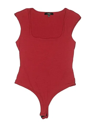 Pre-owned Lulus Bodysuit In Red