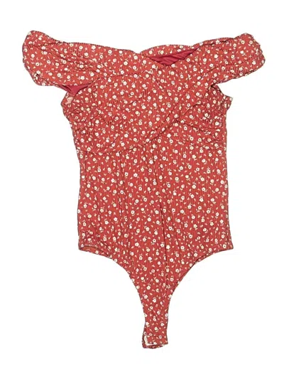 Pre-owned Lulus Bodysuit In Red