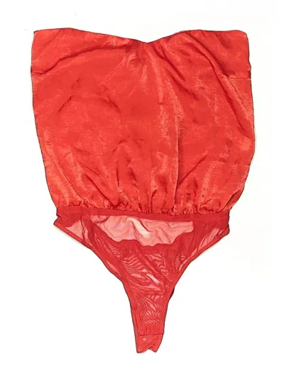 Lulus Bodysuit In Red