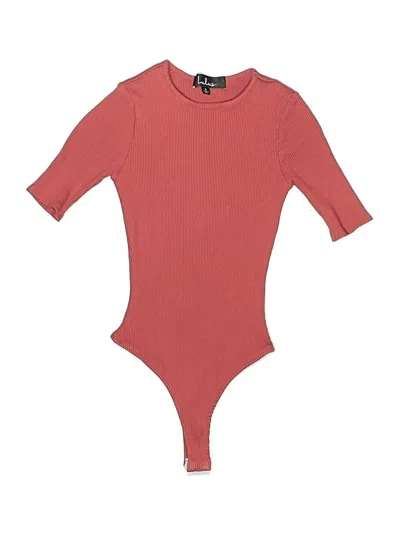 Pre-owned Lulus Bodysuit In Red