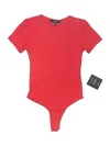 Lulus Bodysuit In Red