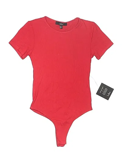 Lulus Bodysuit In Red