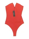Lulus Bodysuit In Red