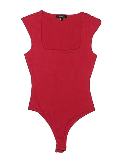 Pre-owned Lulus Bodysuit In Red
