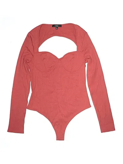 Pre-owned Lulus Bodysuit In Red