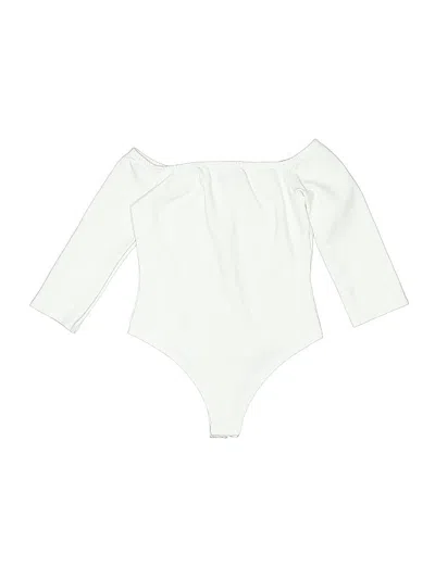 Pre-owned Lulus Bodysuit In White