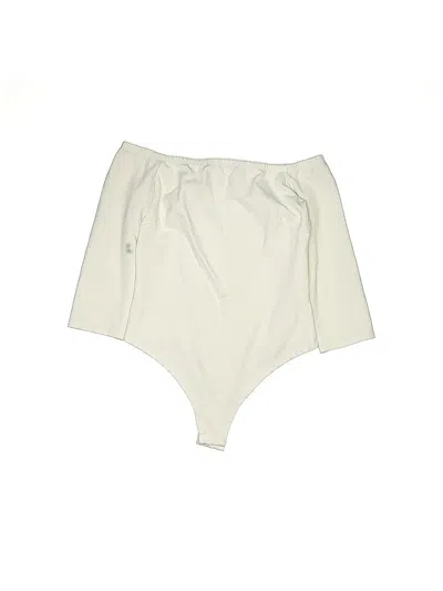 Pre-owned Lulus Bodysuit In White