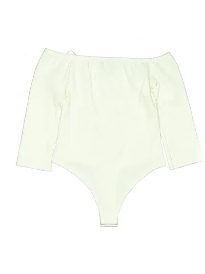 Pre-owned Lulus Bodysuit In White