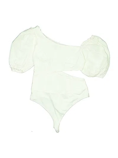 Pre-owned Lulus Bodysuit In White