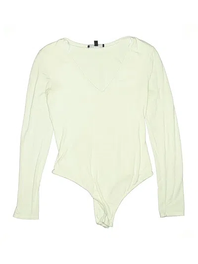 Pre-owned Lulus Bodysuit In White