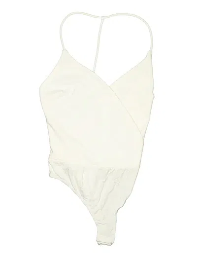 Pre-owned Lulus Bodysuit In White
