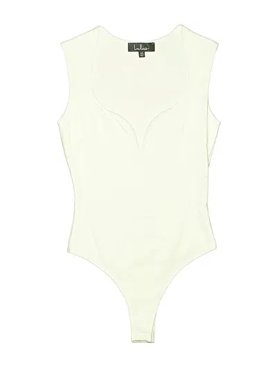 Pre-owned Lulus Bodysuit In White