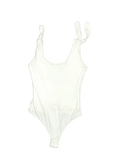 Pre-owned Lulus Bodysuit In White