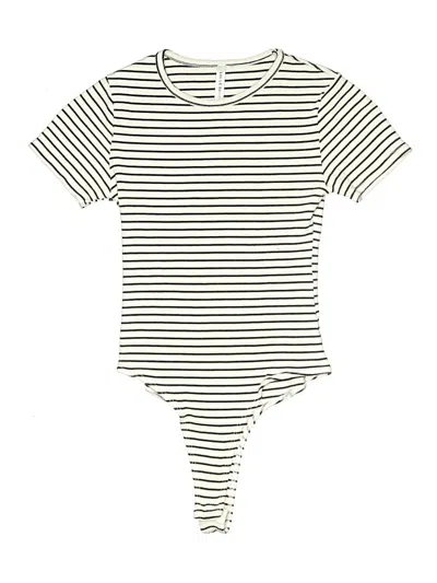 Pre-owned Lulus Bodysuit In White