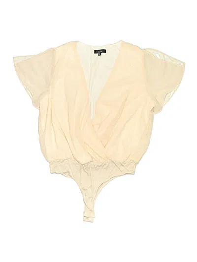 Pre-owned Lulus Bodysuit In White