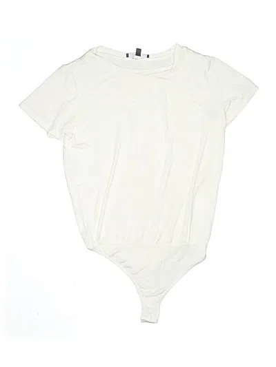 Pre-owned Lulus Bodysuit In White