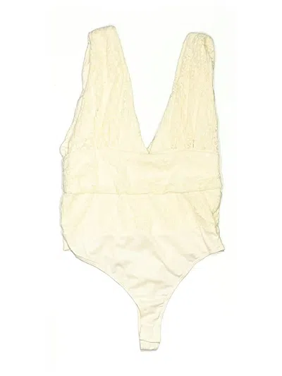 Pre-owned Lulus Bodysuit In White