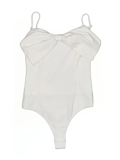 Pre-owned Lulus Bodysuit In White