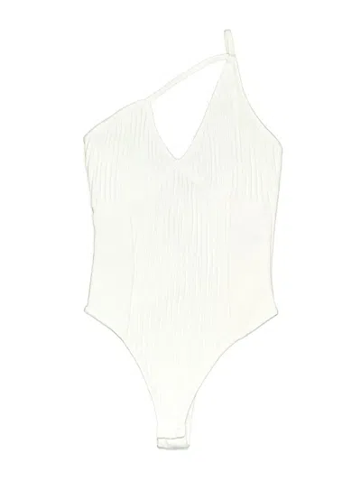 Pre-owned Lulus Bodysuit In White