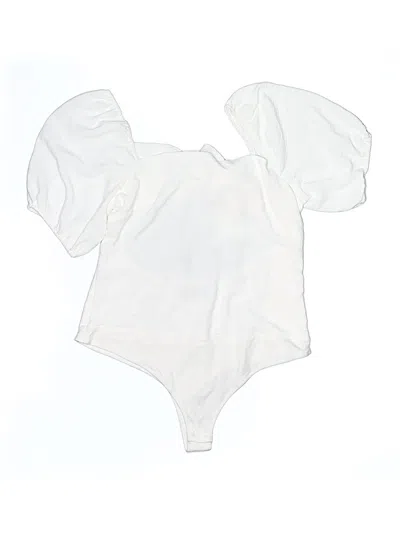 Pre-owned Lulus Bodysuit In White