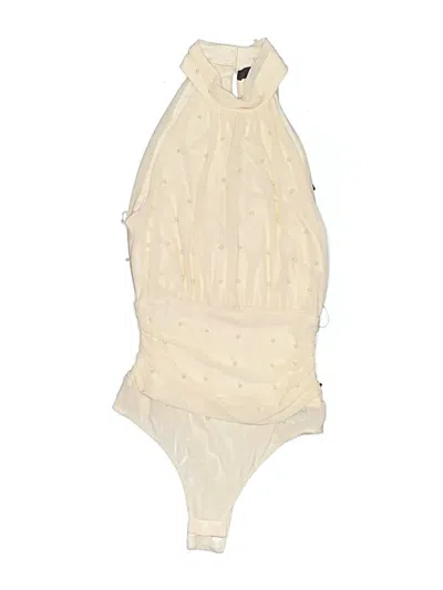 Lulus Bodysuit In Yellow