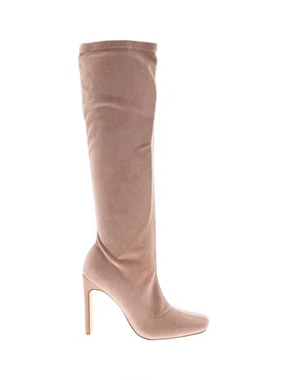 Pre-owned Lulus Boots In Tan