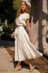 Lulus Brings You Back Ivory Two-piece Midi Dress In Ivory