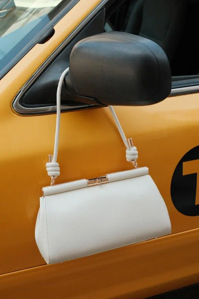 Lulus Bryn Cream Shoulder Bag In White