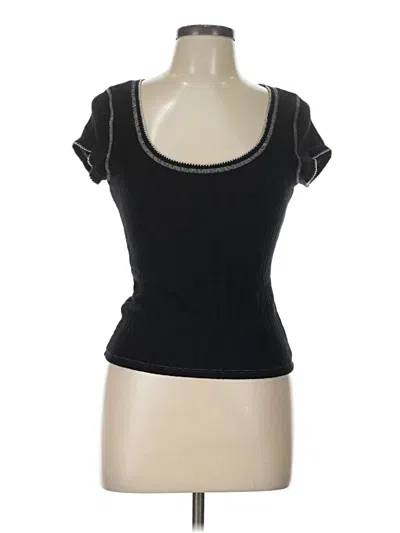 Pre-owned Lulus Cardigan Sweater In Black