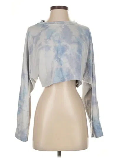 Pre-owned Lulus Cardigan Sweater In Blue