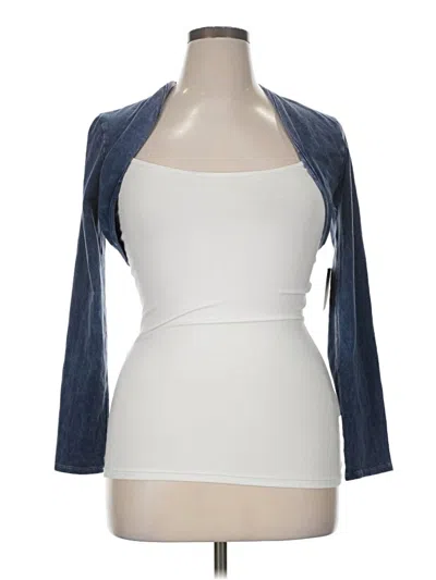 Pre-owned Lulus Cardigan Sweater In Blue