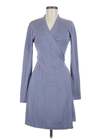 Pre-owned Lulus Cardigan Sweater In Blue