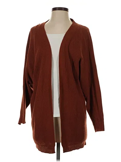 Pre-owned Lulus Cardigan Sweater In Brown