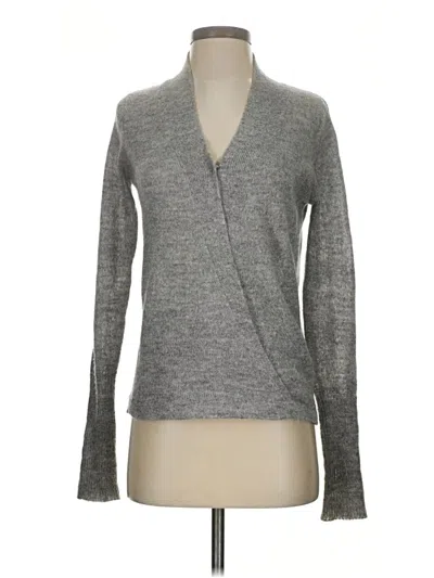 Pre-owned Lulus Cardigan Sweater In Gray