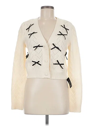Lulus Cardigan Sweater In Ivory