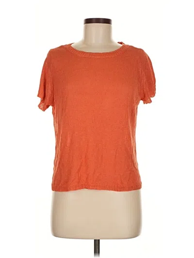 Pre-owned Lulus Cardigan Sweater In Orange