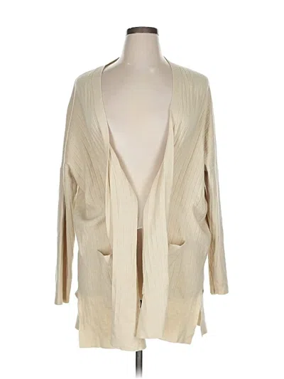 Pre-owned Lulus Cardigan Sweater In Tan