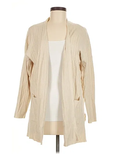 Pre-owned Lulus Cardigan Sweater In Tan