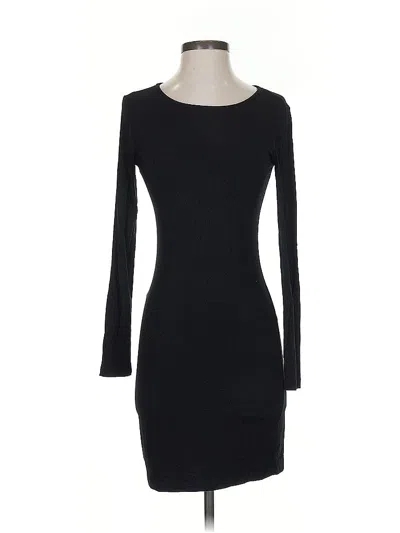 Pre-owned Lulus Casual Dress In Black