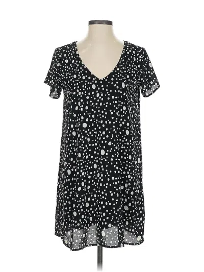 Pre-owned Lulus Casual Dress In Black