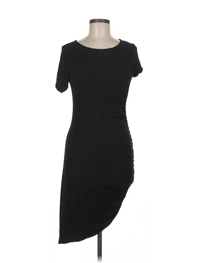 Pre-owned Lulus Casual Dress In Black