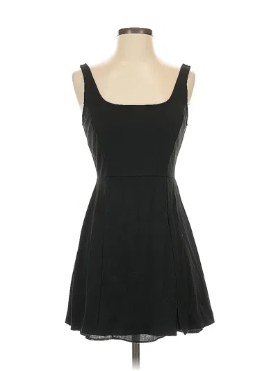 Pre-owned Lulus Casual Dress In Black