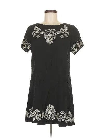 Pre-owned Lulus Casual Dress In Black